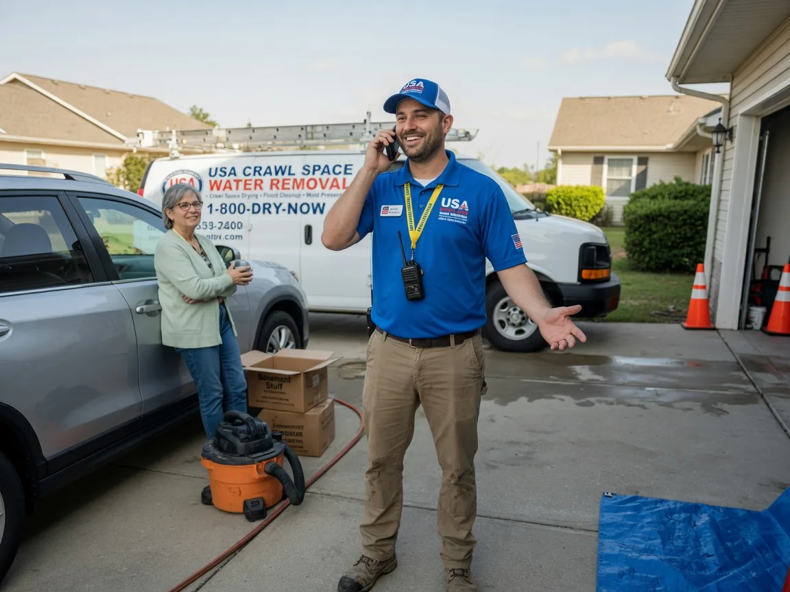 Crawl Space Water Removal De Soto, KS FAQs